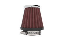 Load image into Gallery viewer, K&N Universal Chrome Filter 1 15/16 inch FLG / 3 inch Base / 2 inch Top / 3 inch Height