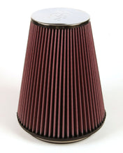 Load image into Gallery viewer, K&N Universal Chrome Filter 6 inch FLG / 7.5 inch Base / 4.5 inch Top / 9 inch Height