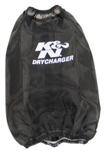 Load image into Gallery viewer, K&N Drycharger Black Air Filter Wrap - Round Tapered