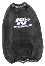 Load image into Gallery viewer, K&N Drycharger Black Air Filter Wrap - Round Tapered