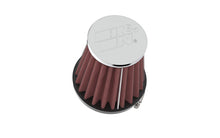 Load image into Gallery viewer, K&N Universal Chrome Filter 1 15/16 inch FLG / 3 inch Base / 2 inch Top / 3 inch Height