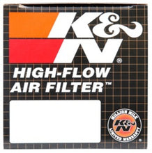 Load image into Gallery viewer, K&N Universal Chrome Filter 1 15/16 inch FLG / 3 inch Base / 2 inch Top / 3 inch Height