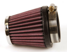 Load image into Gallery viewer, K&N Universal Chrome Filter 1 15/16 inch FLG / 3 inch Base / 2 inch Top / 3 inch Height