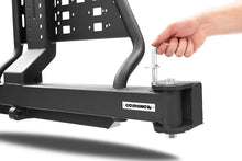 Load image into Gallery viewer, Go Rhino Swing-A-Way Hitch Mounted Tire Carrier (Lic. Plate Lights Not Included) - Textured Black