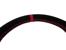 Load image into Gallery viewer, PRP Comp-R D-Shape Suede Steering Wheel - Red