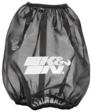 K&N Black Drycharger Round Tapered Custom Air Filter Wrap