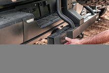 Load image into Gallery viewer, Go Rhino Swing-A-Way Hitch Mounted Tire Carrier (Lic. Plate Lights Not Included) - Textured Black