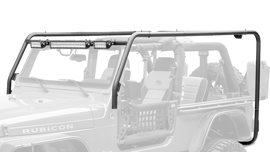 Body Armor 4x4 07-18 Jeep Wrangler JK 4dr Roof Rack Frame Crossbars/Rails