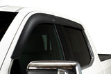 Husky Liners 10-25 Dodge RAM 2500/3500 CC In-Channel Mount Ventvisor Low Pro (4pc) - Matte Blk
