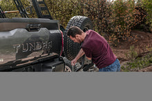 Load image into Gallery viewer, Go Rhino Swing-A-Way Hitch Mounted Tire Carrier (Lic. Plate Lights Not Included) - Textured Black