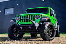 Load image into Gallery viewer, Oracle 7in High Powered LED Headlights - Black Bezel - ColorSHIFT No Controller