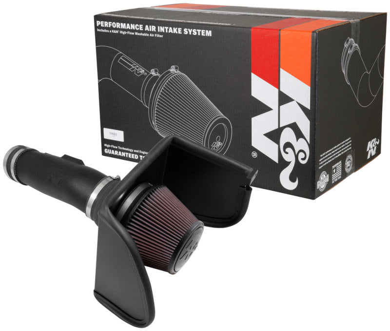 K&N 2017 Nissan Titan V8-5.6L F/I AirCharger Performance Intake
