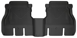 Husky Liners 19-24 Jeep Wrangler JLU WeatherBeater Second Row Black Floor Liners
