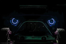 Load image into Gallery viewer, Oracle 7in High Powered LED Headlights - Black Bezel - ColorSHIFT No Controller