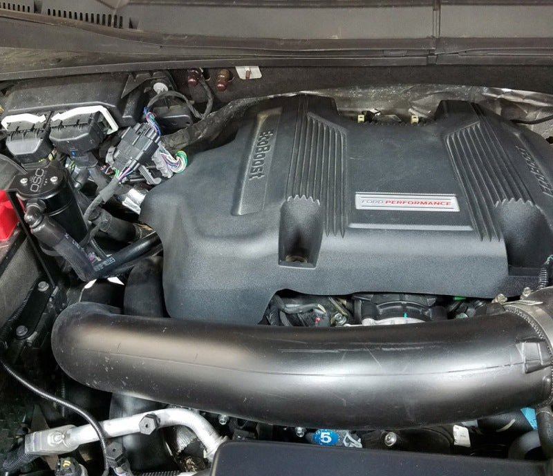 J&L 2011-2025 Ford F-150 2.7L/3.5L/5.0L Passenger Side Oil Separator 3.0 - Black Anodized