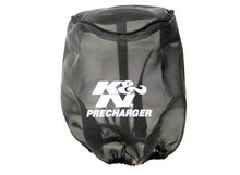 Load image into Gallery viewer, K&amp;N PreCharger Tapered Air Filter Wrap Black 6in Height / 6in Diameter